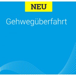 Onlineantrag Gehwegüberfahrt