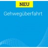 Onlineantrag Gehwegüberfahrt