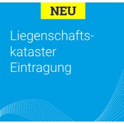 Onlineantrag Liegenschaftskataster Eintragung