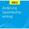 Onlineantrag Änderung Geschlechtseintrag