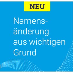 Onlineantrag Namensänderung...
