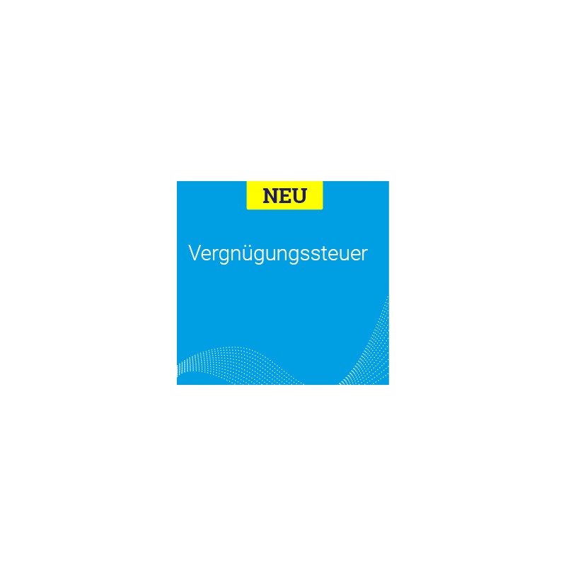 Onlineantrag Vergnügungssteuer