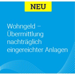 Wohngeld - Übermittlung...